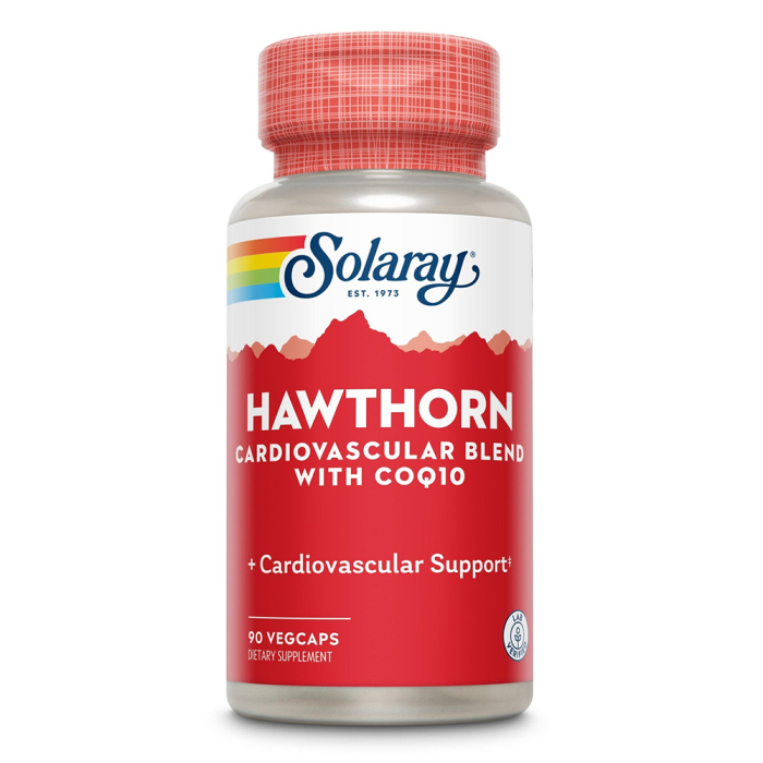 Solaray Hawthorn Cardio Blend - Front view