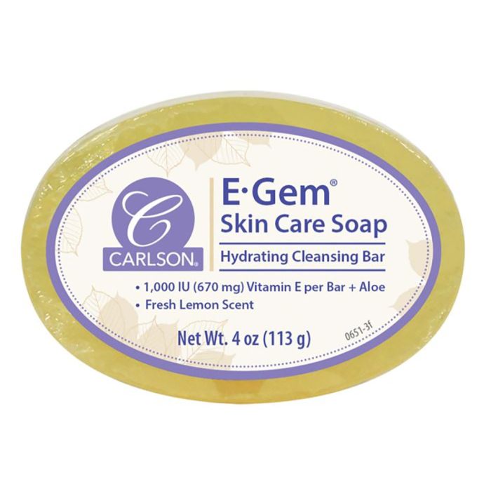 Carlson E-Gem Skin Care Soap - Front view