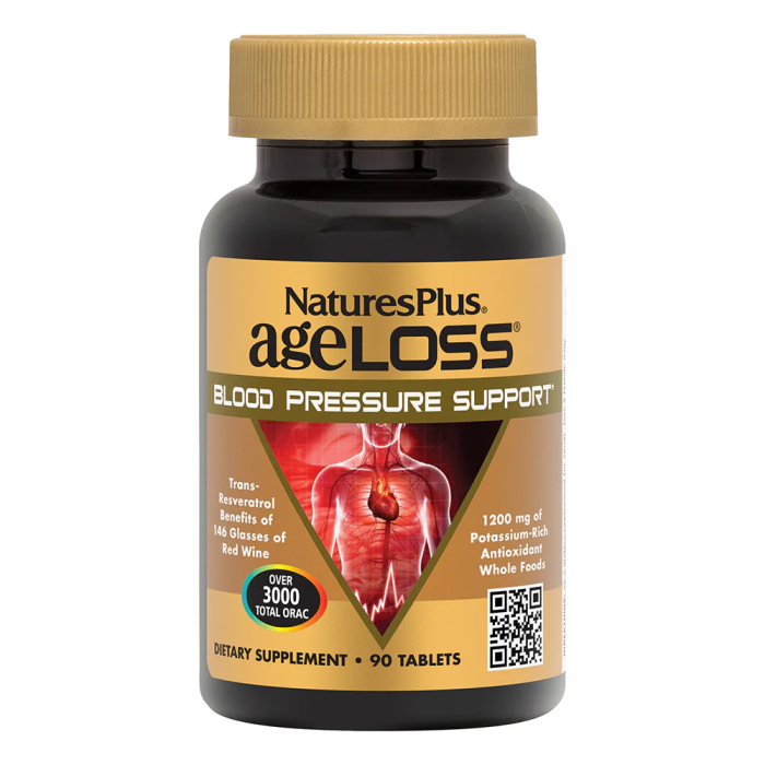 Nature's Plus AgeLoss Blood Pressure - Front view