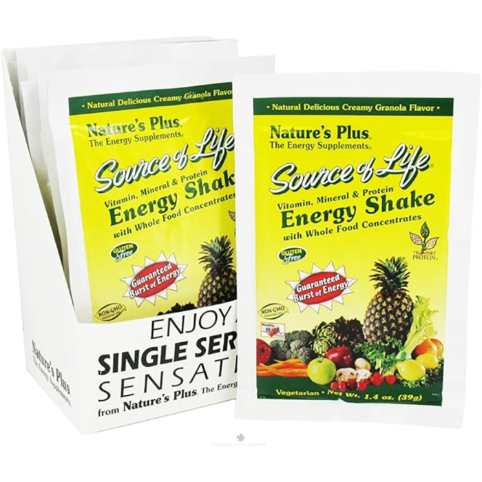 Nature's Plus Source of Life Energy Shake - Front view