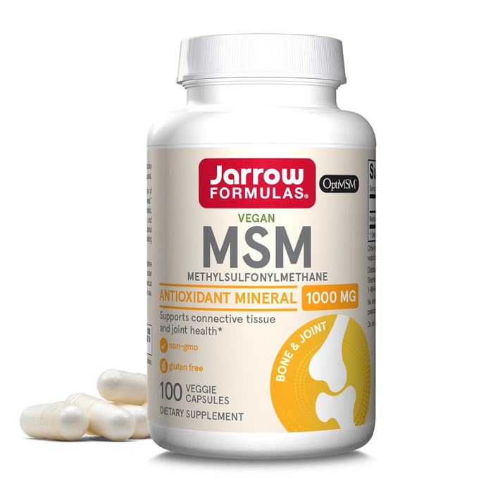 Jarrow Formulas MSM Sulfur 1000 mg - Front view