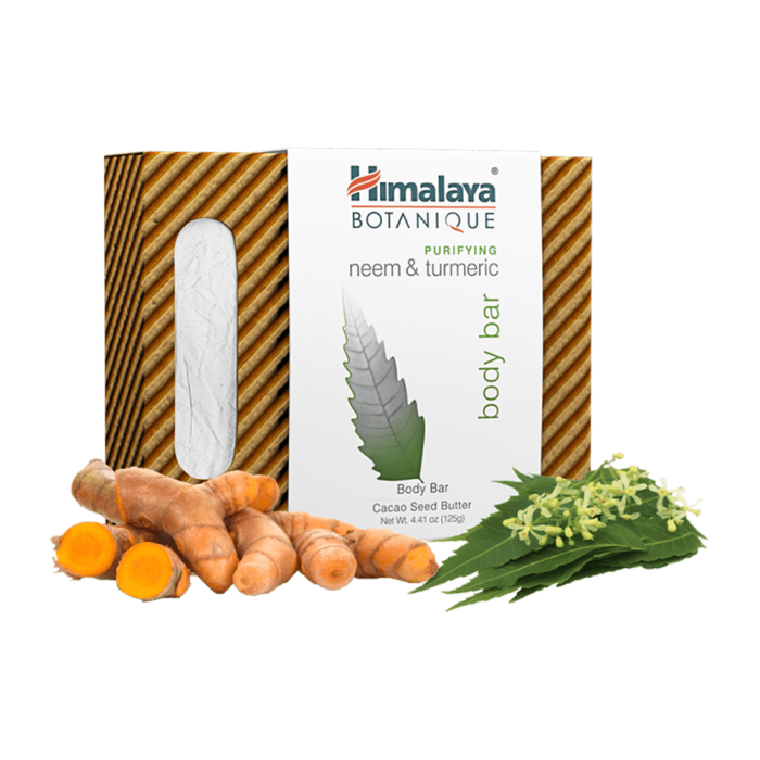 Himalaya Botanique Neem & Turmeric Purifying Body Bar - Front view