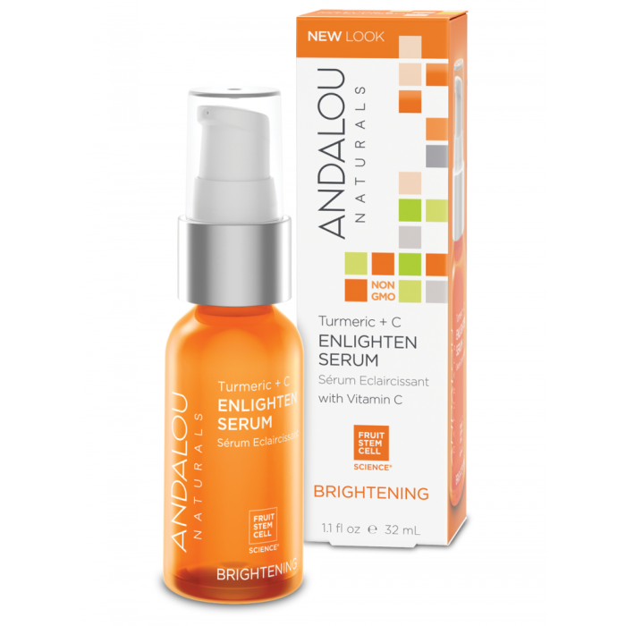 Andalou Naturals Turmeric + C Enlighten Serum, 1.1 fl. oz.