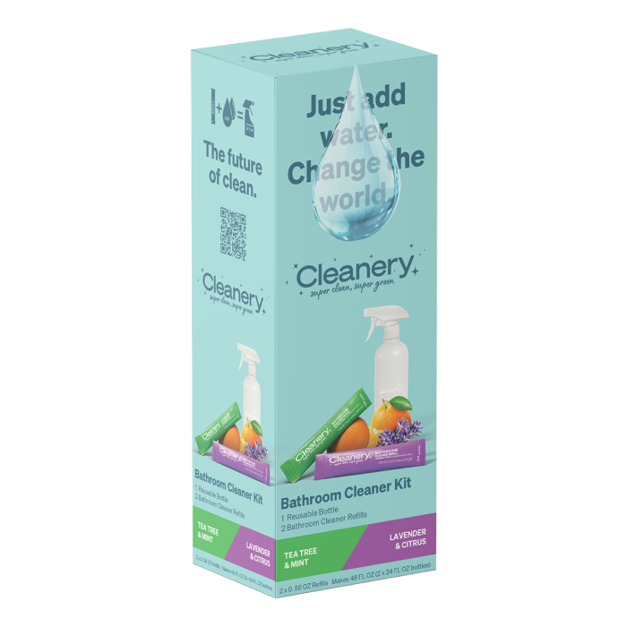 Cleanery Bathroom Cleaner Kit - Front view