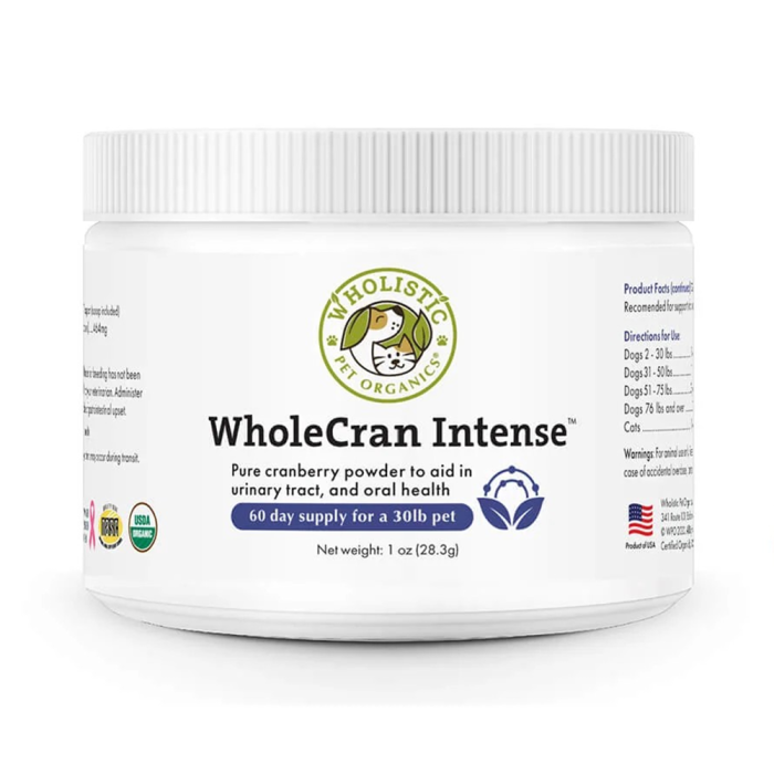 Wholistic Pet Organics WholeCran Intense - Front view