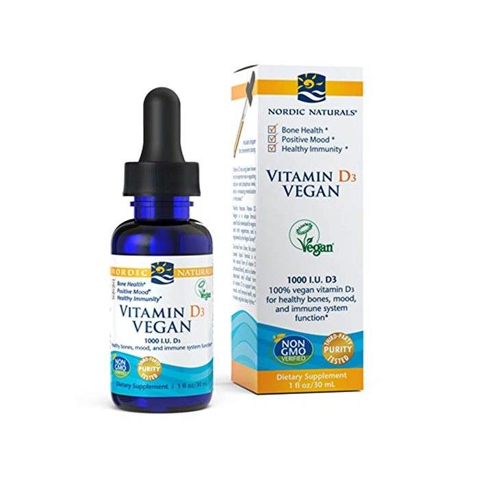 Nordic Naturals Vegan D-3, 1000 I.U., 1 fl. oz.