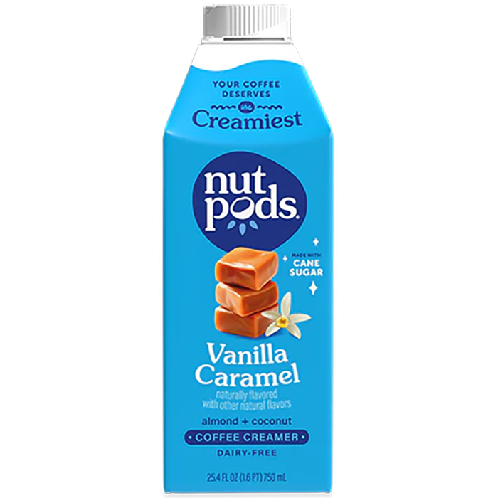 Nutpods Dairy-Free Vanilla Caramel Sweetened Creamer - Front view