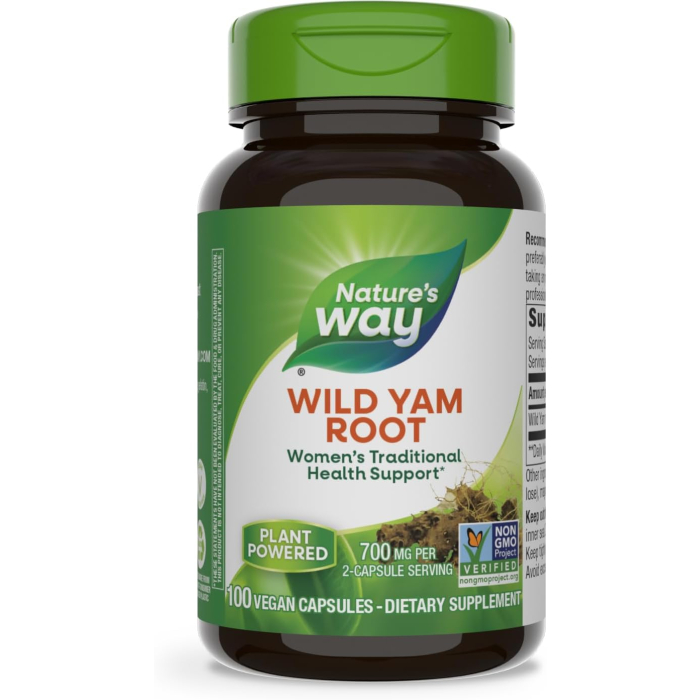 Nature's Way Wild Yam, 100 Capsules