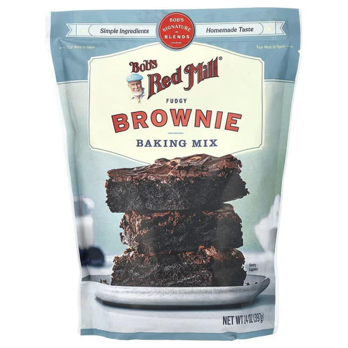 Bob's Red Mill Fudgy Brownie Baking Mix - Front view