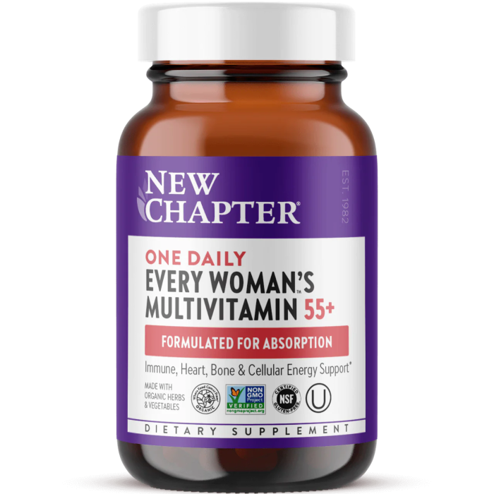 New Chapter Every Woman's One Daily 55+ Multivitamin - Front view