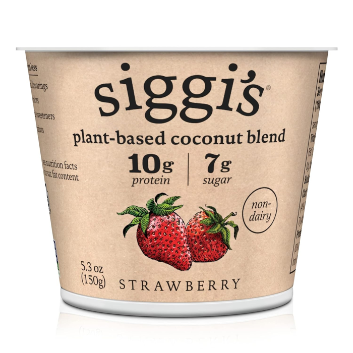 Siggi's Plant-Based Coconut Blend Strawberry - Front view