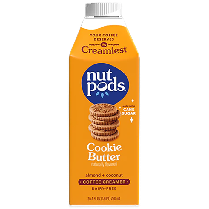 Nutpods Dairy-Free Cookie Butter Sweetened Creamer - Front view