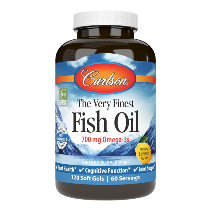 Carlson Very Finest Fish Oil - Front view