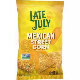 Late July Snacks Mexican Street Corn Tortilla Chips, 7.8oz