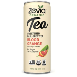 Zevia Organic Earl Grey Tea Blood Orange, 12 oz.