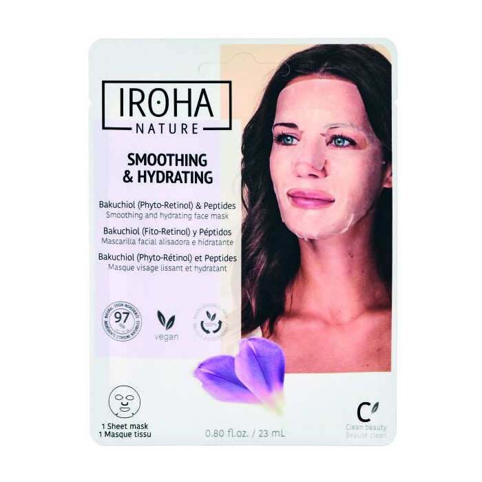 Iroha Nature Smoothing & Hydrating Face Mask - Main