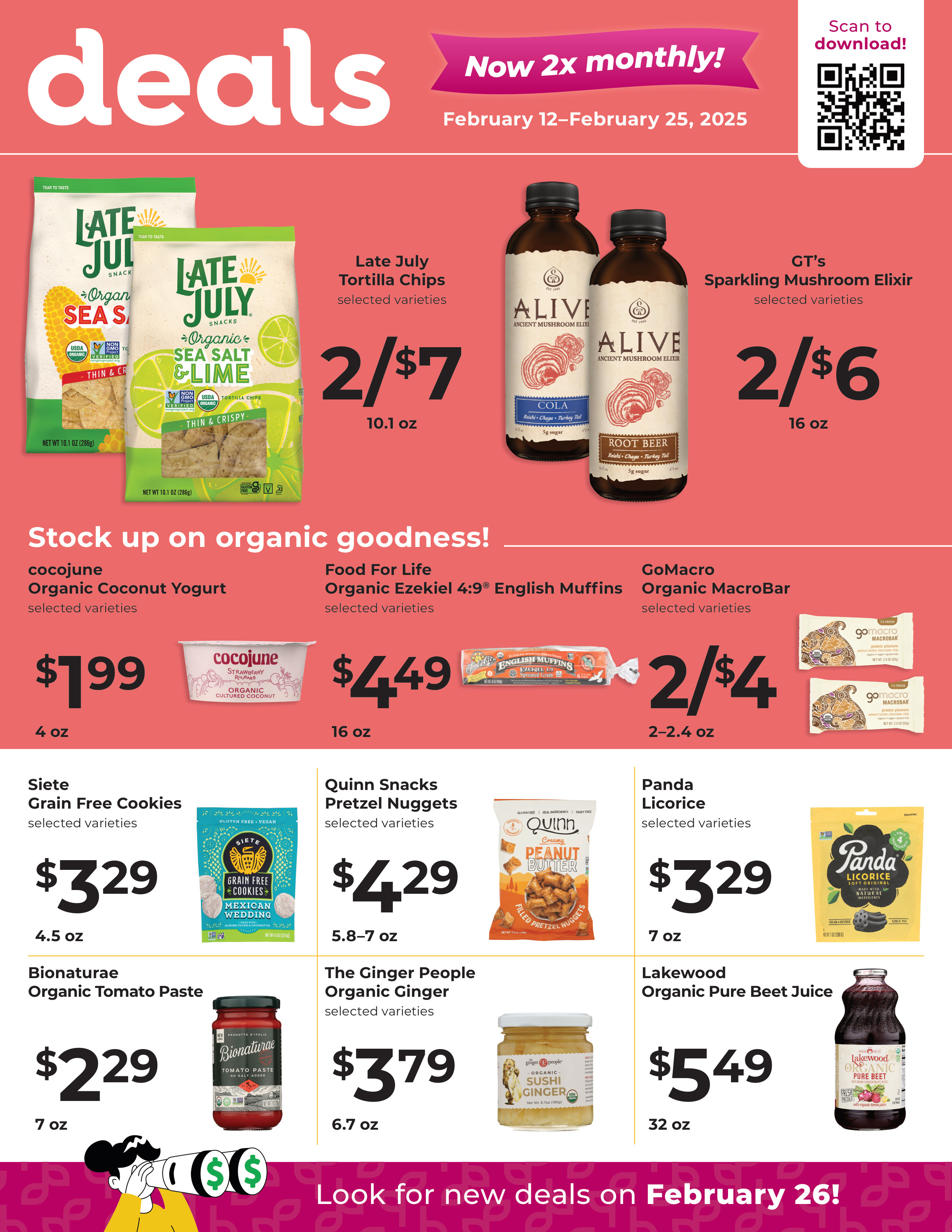 Fruitful Yield In-Store Sales Flyer - Page 1